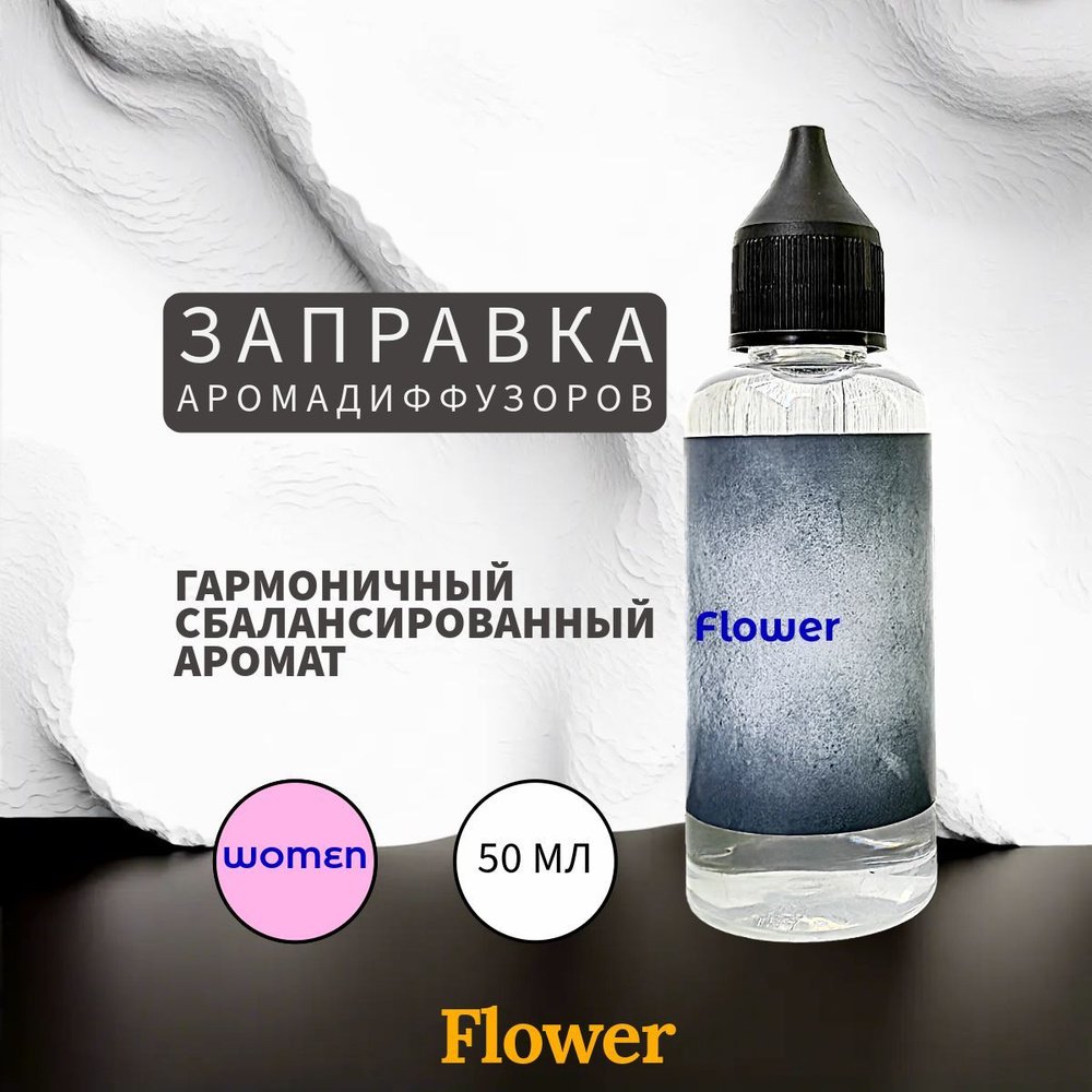 Flower Заправка Ароматизатор 50 мл #1