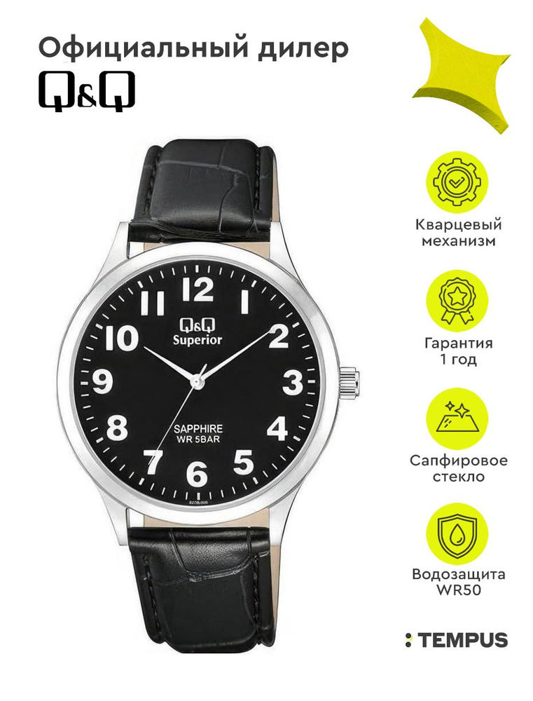 Мужские наручные часы Q&Q Superior S278J305Y #1