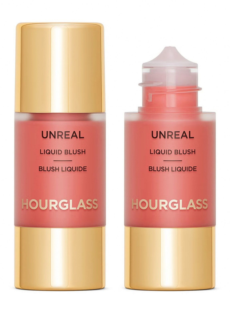 Румяна Unreal Liquid Blush Future - Warm Coral Pink"Hourglass" #1