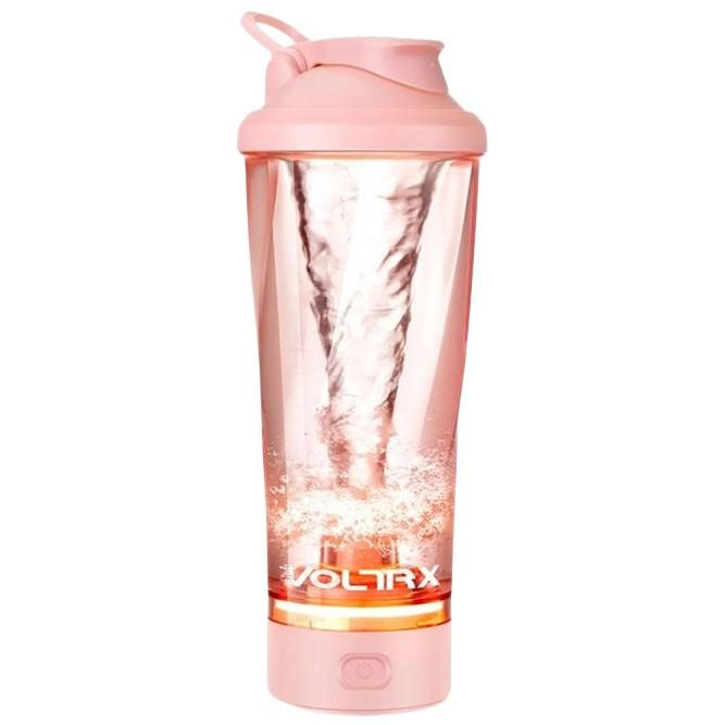 VOLTRX, VortexBoost Electric Shaker Bottle, Электрический спортивный шейкер, розовый, 700 мл (24 унций) #1