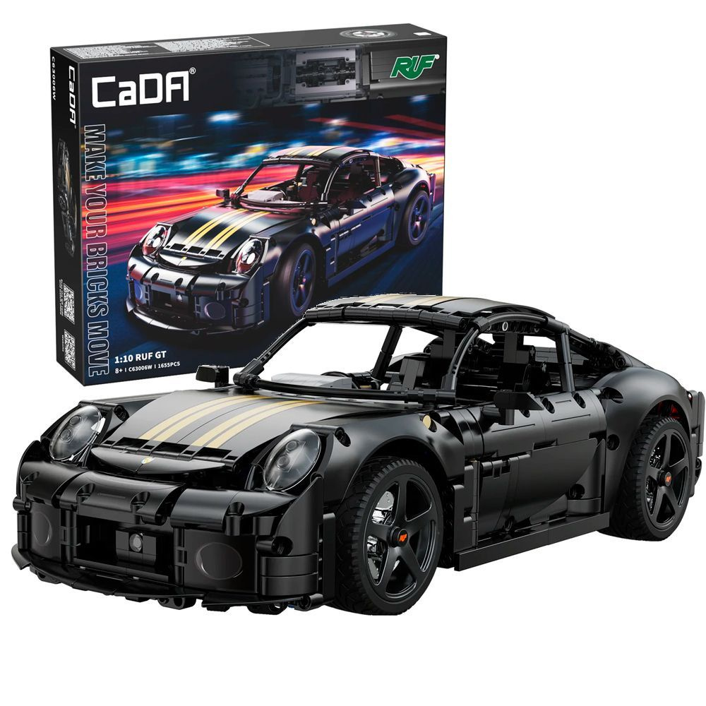 Конструктор CaDA спорткар RUF GT 1/10 (1655 деталей) - C63006W #1