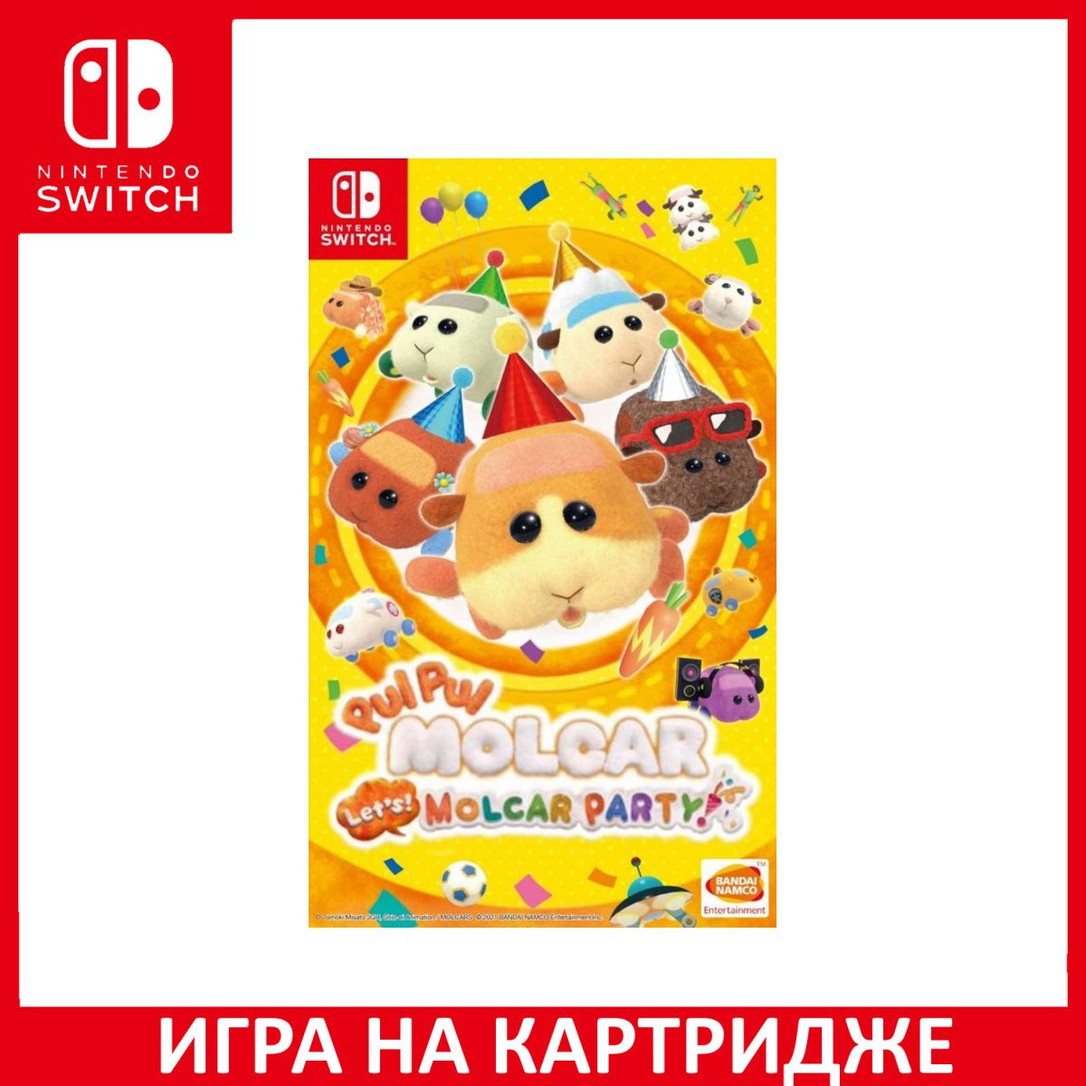 Игра на Картридже Pui Pui Molcar Let's! Molcar Party! (Switch)