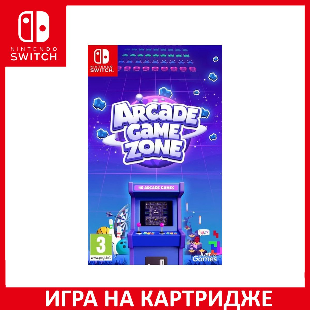 Игра на Картридже Arcade Game Zone (40 Arcade Games) (Switch)