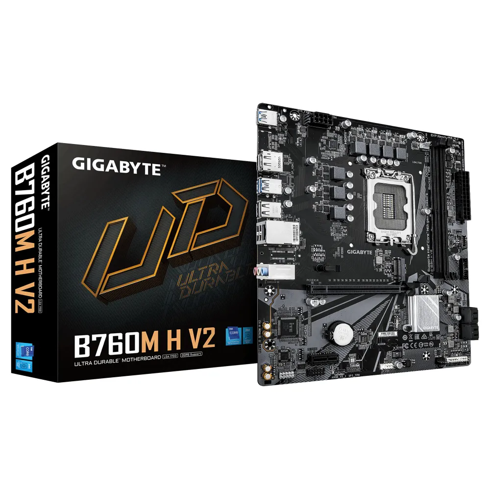 Gigabyte B760M H V2 Intel B760 LGA1700 DDR5 Материнская плата