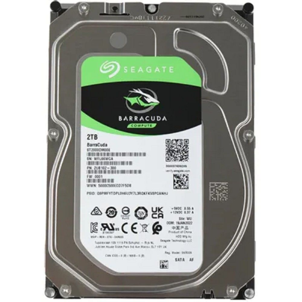 Seagate2ТБВнутреннийжесткийдиск(ST2000DM008)