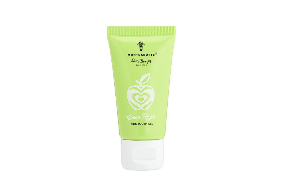 MONTCAROTTE Детский зубной гель Green Apple Kids Tooth Gel #1