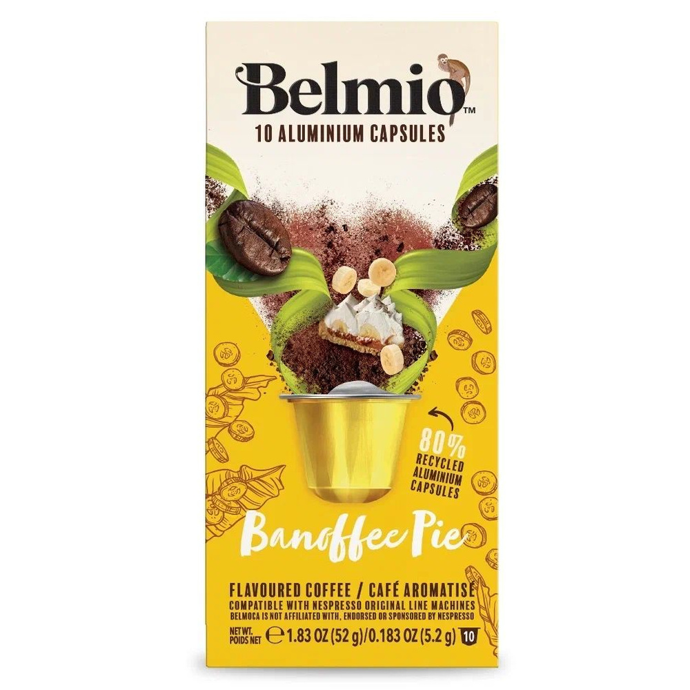 Кофе капсульный Belmio Banoffee Pie, для системы Nespresso, 10 шт #1