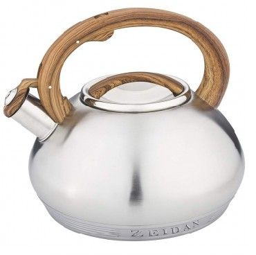 Чайник со свистком ZEIDAN Z-4214, серебристый #1