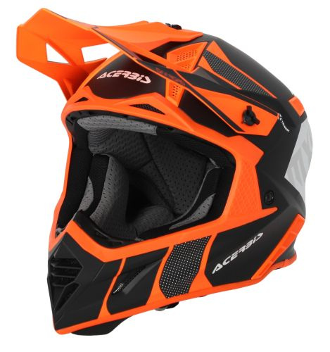 Кроссовый шлем ACERBIS X-TRACK 22-06, Orange-Fluo/Black #1
