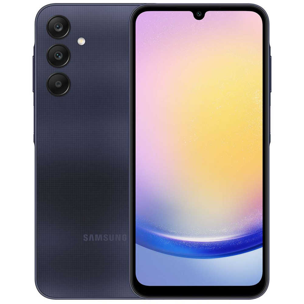 Samsung Смартфон Galaxy A25 5G 8/256GB Blue black 8/256 ГБ, черный, синий #1