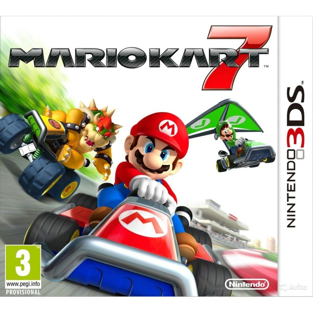 Mario Kart 7 (русские субтитры) (3DS) #1