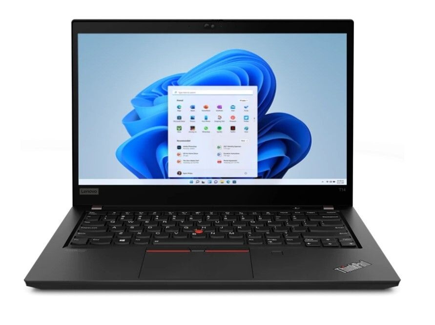 Lenovo ThinkPad T14 Gen 2 Win 10 Pro (только англ. клавиатура) black (20W000T9US) Ноутбук 14", Intel #1