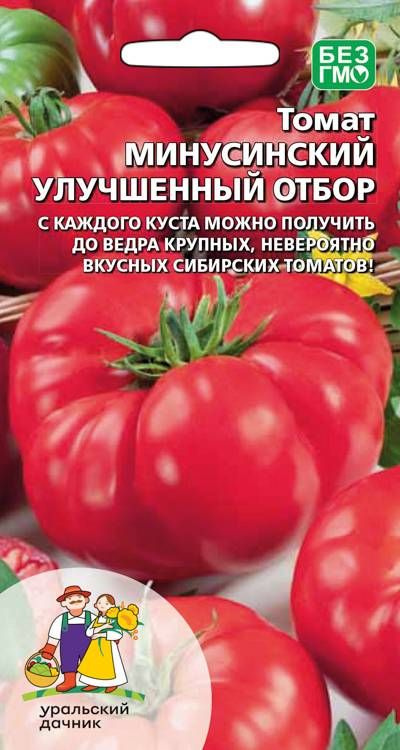 Томат Минусинский Улучшенный Отбор , 1 пакет, семена 20 шт, Уральский Дачник  #1