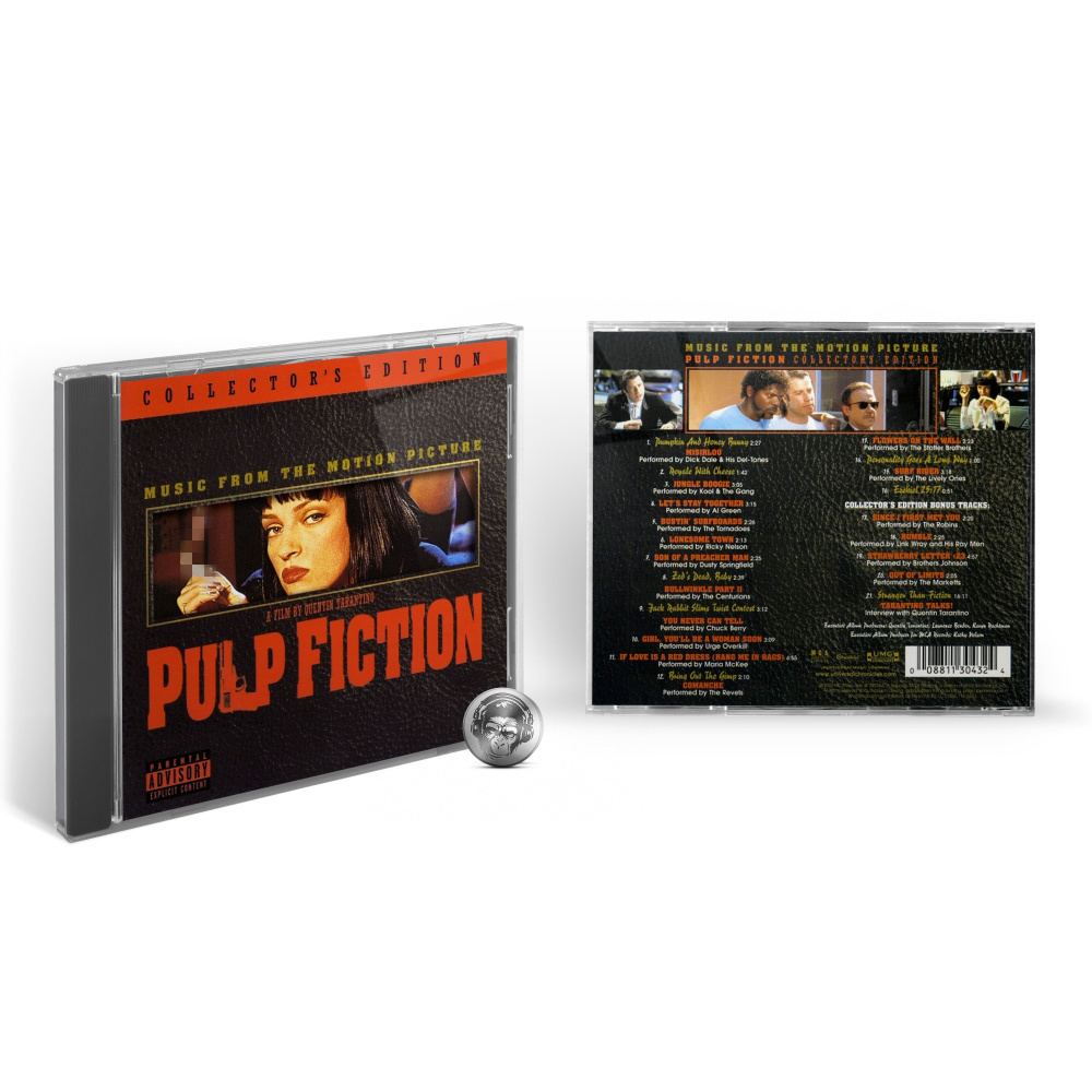 OST - Pulp Fiction (Various Artists) (CD) 2002 Jewel Музыкальный диск #1