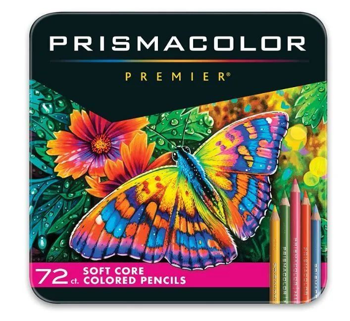 Prismacolor Набор карандашей, вид карандаша: Акварельный, Масляный, 72 шт.  #1