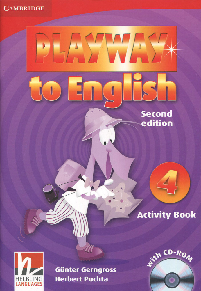 Playway to English. Level 4. Second Edition. Activity Book (+CD) / Рабочая тетрадь | Herbert Puchta, #1
