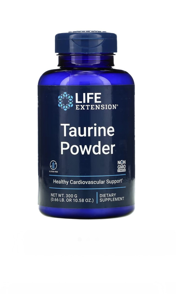 Аминокислота Таурин в Порошке LIFE EXTENSION Taurine Powder 300 г #1