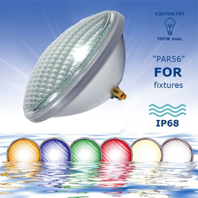 Подводная светодиодная LED RGB лампа REEXO SMD PAR56 RGB (вкл/выкл), 25 Вт, 960 Лм освещение для подсветки #1