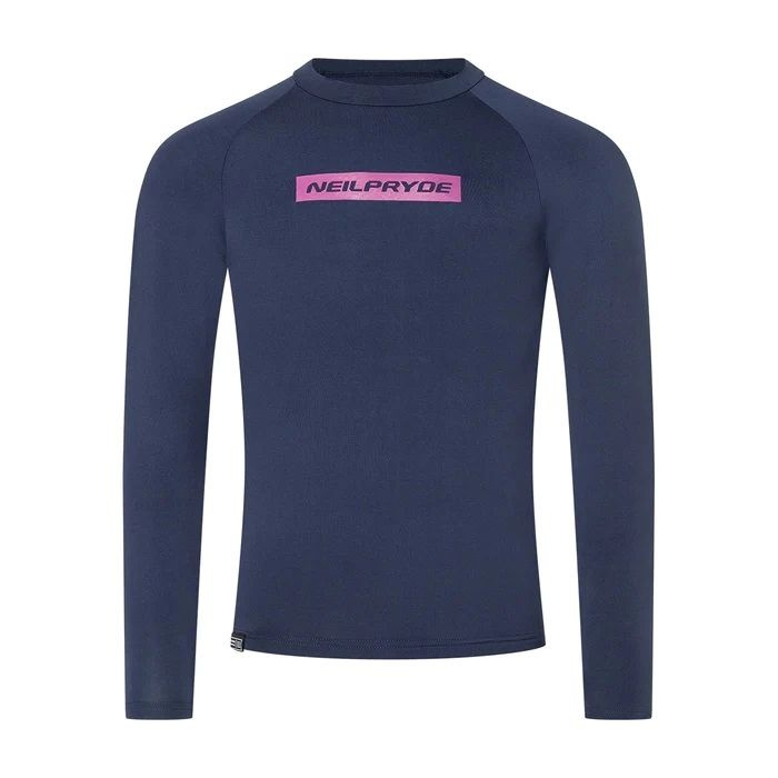 Гидромайка, Рашгард мужской Neilpryde 23 Rise Rash guard L/S C2 deepblue р-р S / Одежда для любителей #1