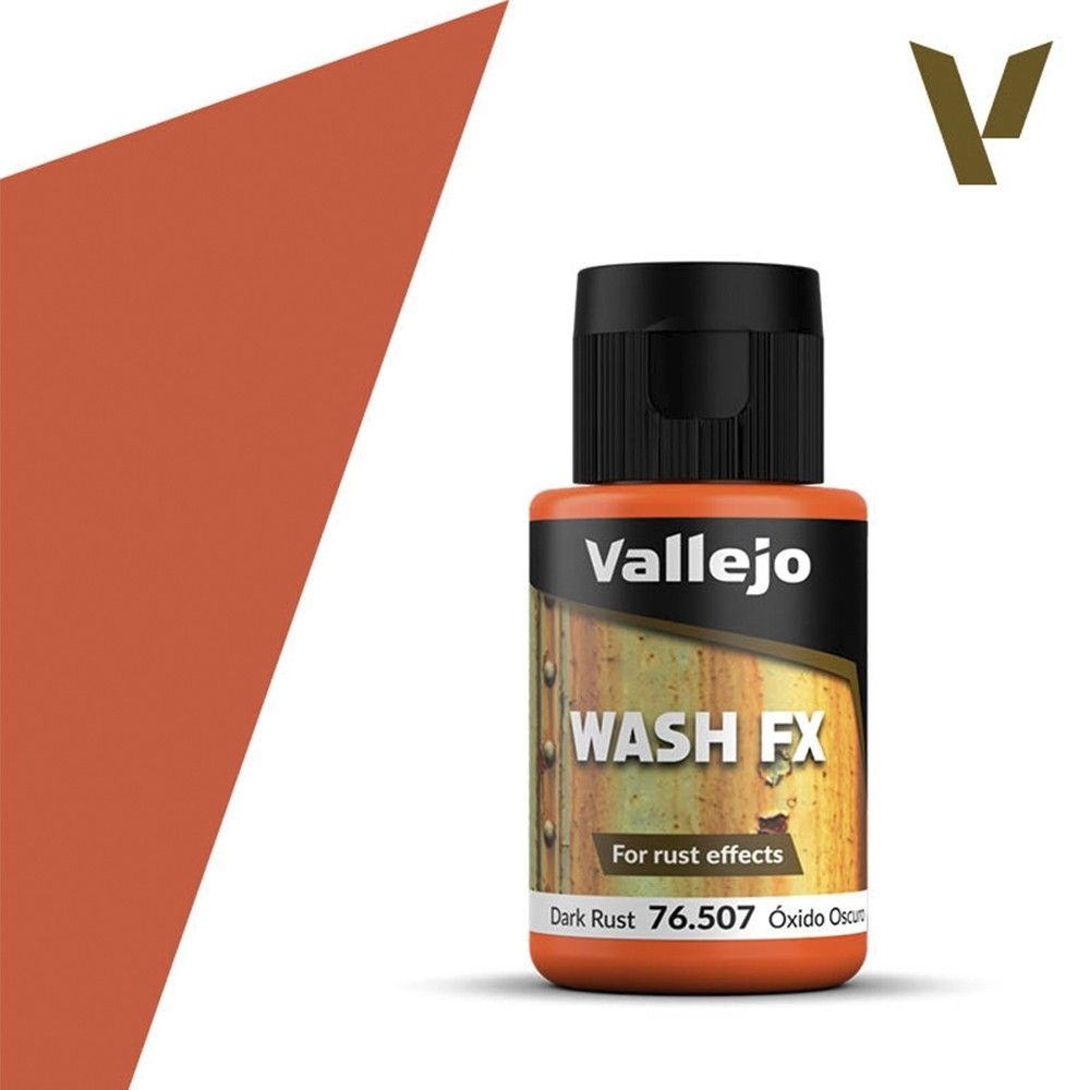 Тонирующая жидкость Vallejo, серия "Model Wash", цвет 76.507 Dark Rust #1