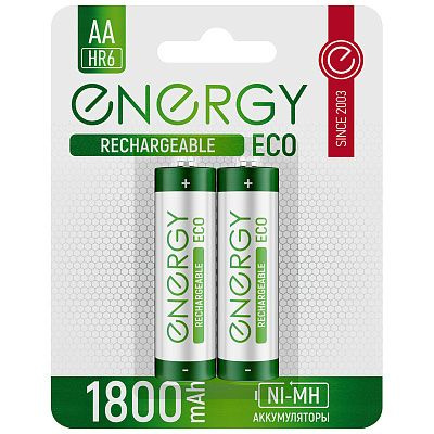 Аккумулятор Energy Eco NIMH-1800-HR6/2B ,АА /104988 #1