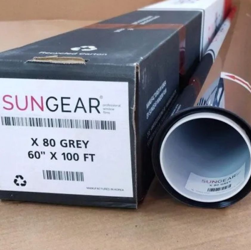 SUNGEAR Пленка тонировочная, 100х152 см, светопропускаемость 80%  #1