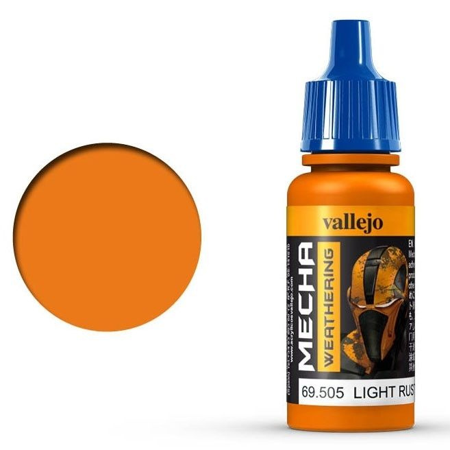 Краска для сборных моделей Vallejo "Mecha Weathering" 69.505 Light Rust Wash #1