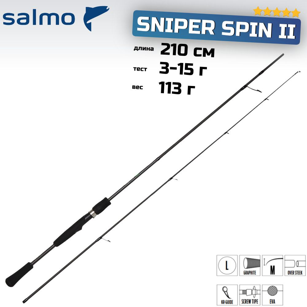 Спиннинг Salmo Sniper SPIN II 15 210 #1