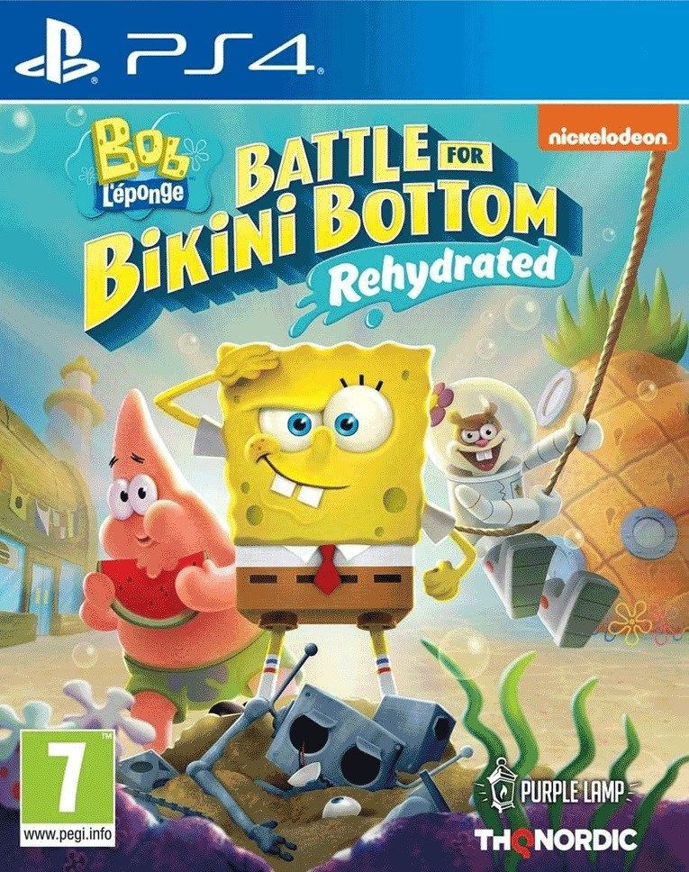 SpongeBob SquarePants: Battle for Bikini Bottom Rehydrated (русские субтитры) (PS4) Новый  #1