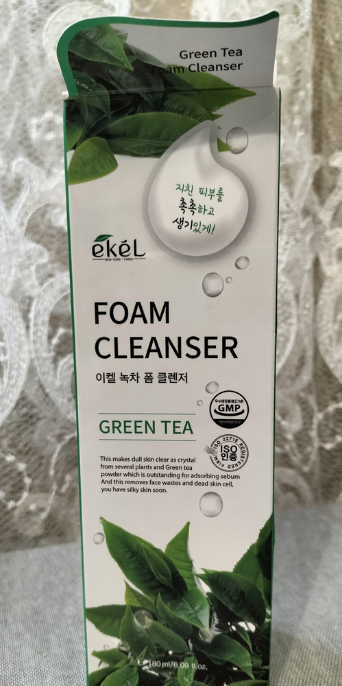 Пенка для умывания Ekel foam cleanser Green Tea #1