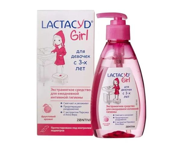 Lactacyd Girl Средство для интимной гигиены для девочек 200 мл #1