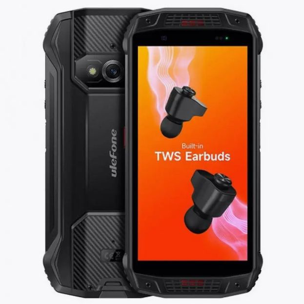 ULEFONE Смартфон Armor 15 6/128 ГБ, черный #1