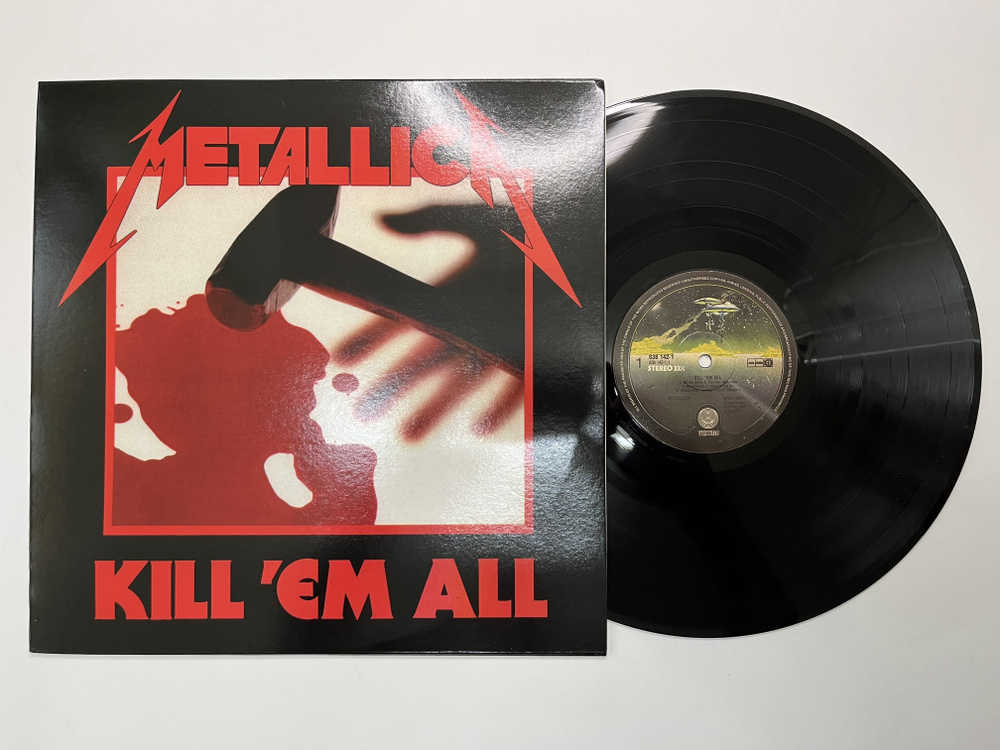 Виниловая пластинка Metallica - Kill 'Em All (1989) #1