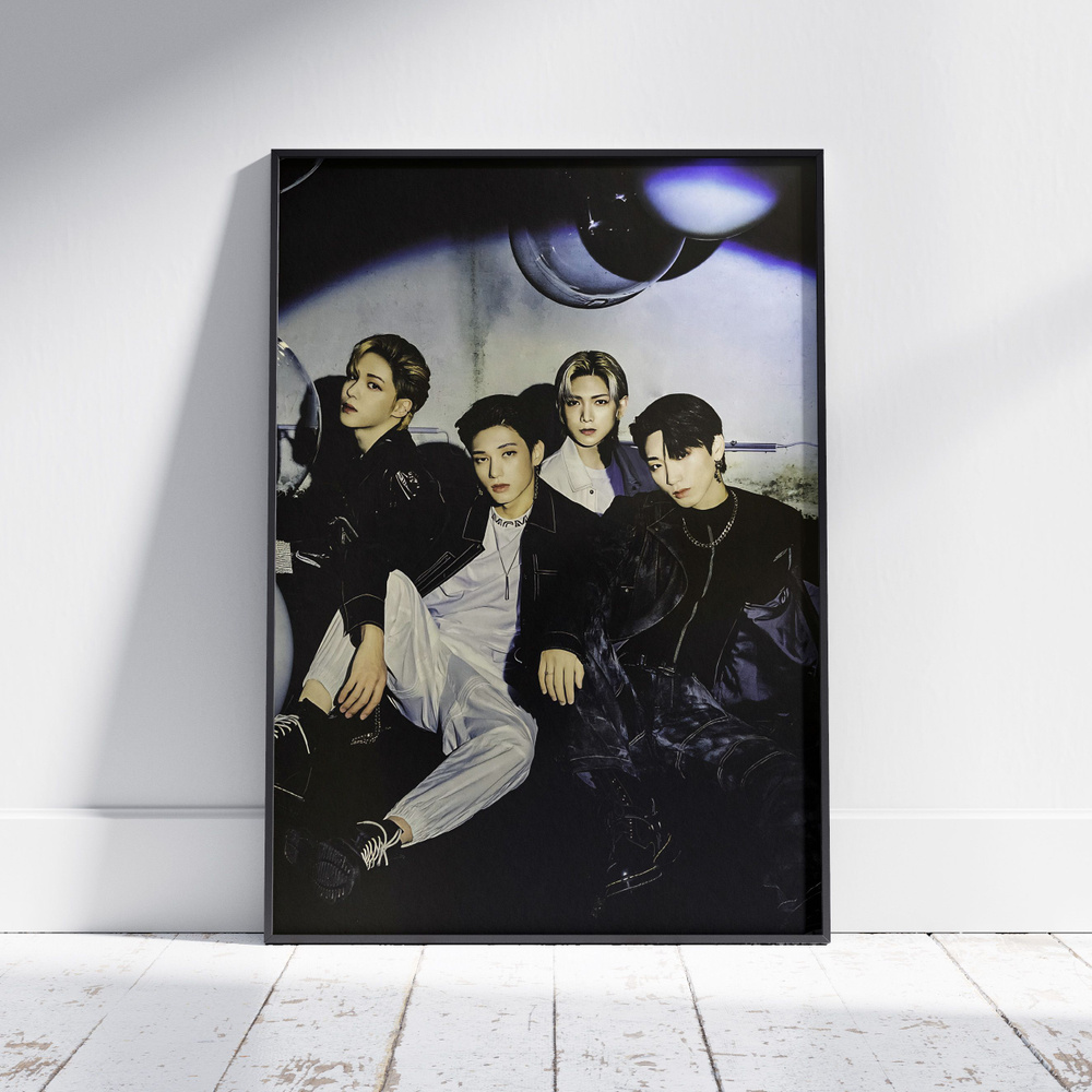 Плакат на стену для интерьера ATEEZ (Общее 10) - Постер по K-POP музыке формата A3 (30x42 см)  #1