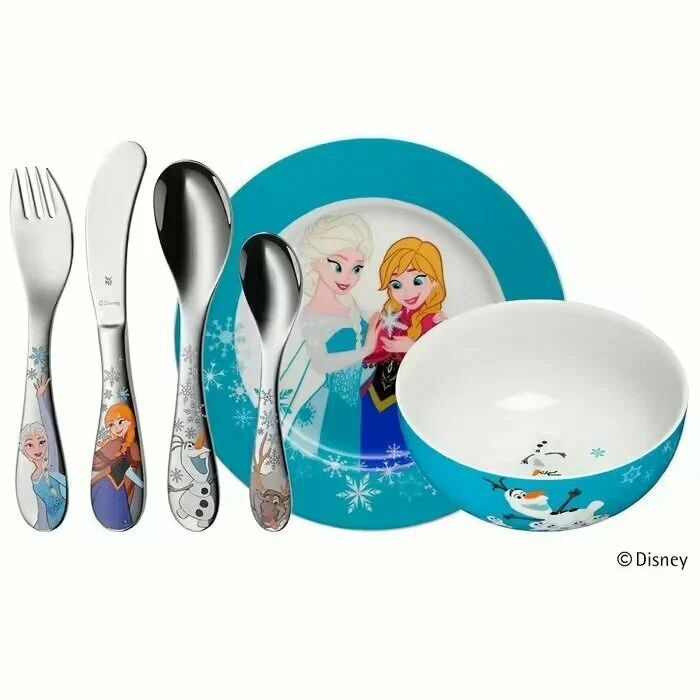 WMF Disney Frozen набор посуды и столовых приборов для детей, 6 предметов  #1