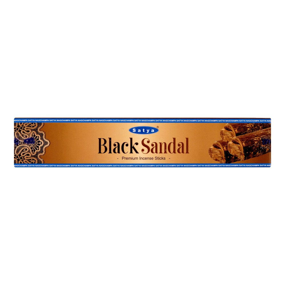 Благовония палочки Черный Сандал премиум, Satya premium Black Sandal  #1