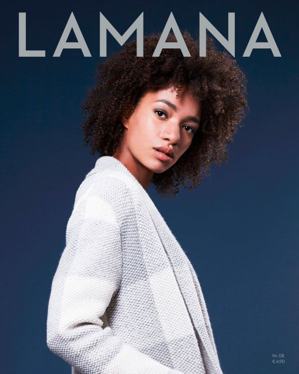 Журнал "LAMANA" № 08, 31 моделей, Lamana, M08 со схемами для вязания спицами и крючком, с переводом на #1
