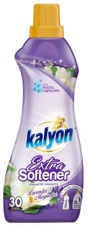 Кондиционер для белья Kalyon средство для стирки концентрированный, гипоаллергенный приятный аромат лаванда #1