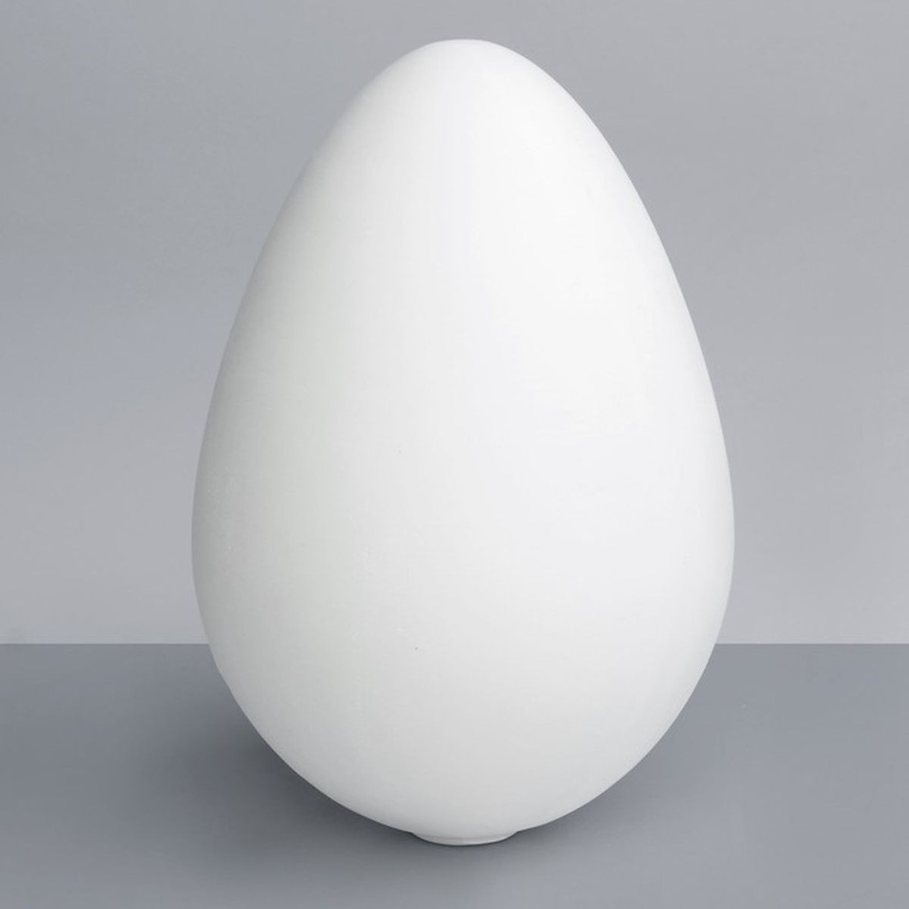 Геометрическая фигура Яйцо, 20 см (гипсовая) #1
