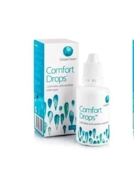 Капли Comfort Drops 20 мл * 1 бутылки Увлажняющие для глаз Комфорт дропс КуперВижн CooperVision от сухости #1