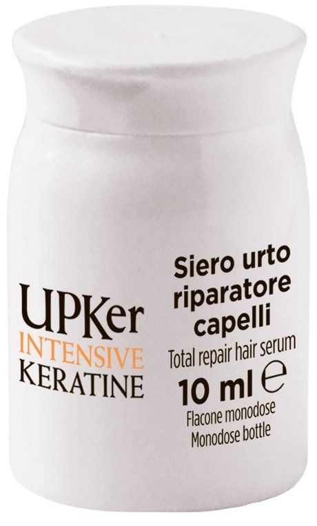 Восстанавливающая сыворотка для гладкости волос с кератином Upker Intensive Keratine Total Repair Hair #1