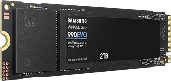 Samsung 2 ТБ Внутренний SSD-диск 990 EVO (MZ-V9E2T0BW) #1