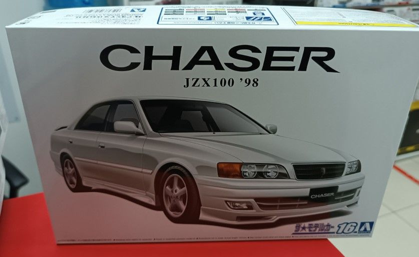 Сборная модель Aoshima 1:24 05859 Toyota Chaser Tourer V '98 JZX100 #1