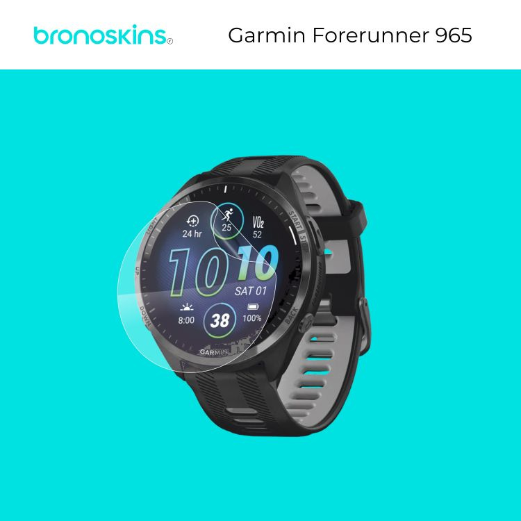 Защитная пленка на экран часов Garmin Forerunner 965 (Глянцевая) #1