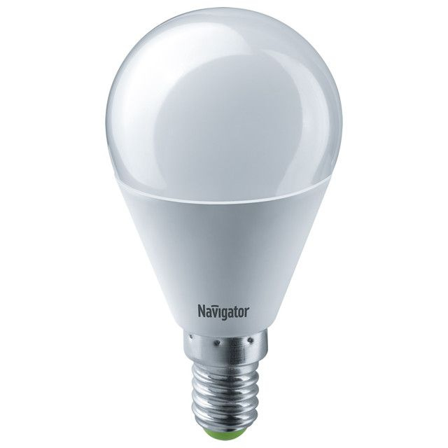 лампа светодиодная NAVIGATOR 5Вт E14 375лм 2700K 230В шар G45 #1