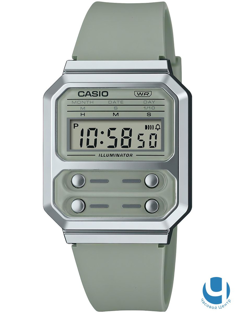 Японские наручные часы Casio Vintage A100WEF-3A #1