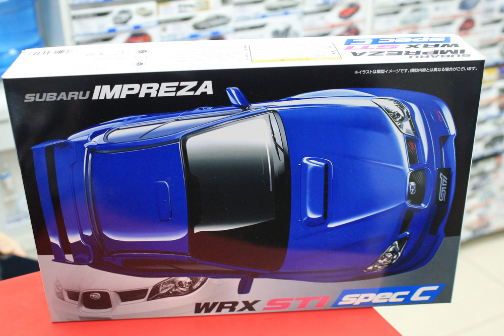 Сборная модель Fujimi 1:24 FU04702 Subaru Impreza Sedan WRX STi Spec-C #1