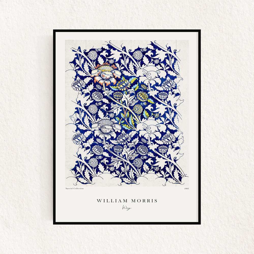 Постер "William Morris - Wey" 30х40см #1