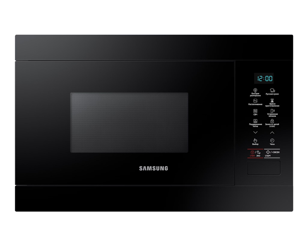 Встраиваемая микроволновая печь Samsung MS22M8054AK/BW, черный #1