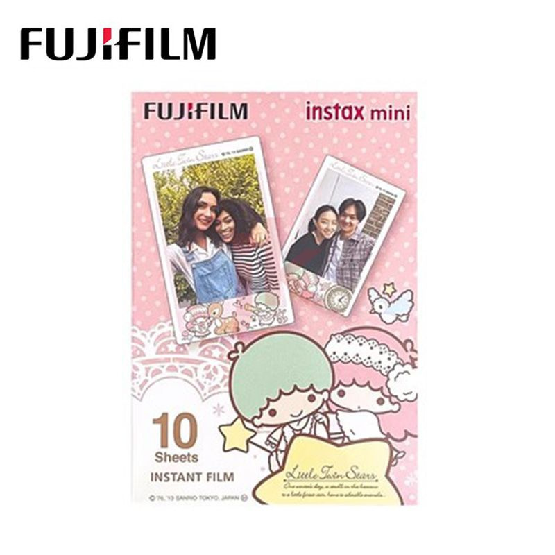 Картридж для фото Fujifilm Instax Mini Little Twin Stars, инстакс мини фотобумага 10 снимков  #1